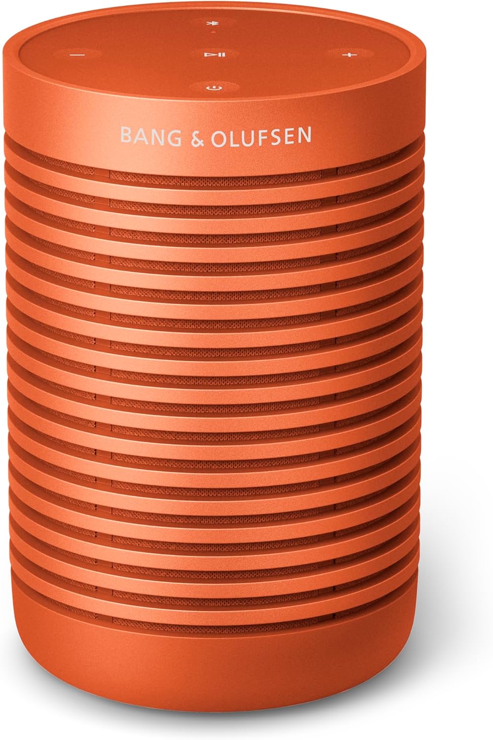 Bang Olufsen Beosound Explore Bluetooth Speaker - Bonfire Orange | Portable, 27 hours battery life, waterproof (IP67), with 360° sound, suitable for outdoor, travel and home(Bonfire Orange/Normal)
